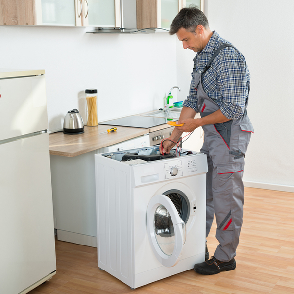 can you walk me through the steps of troubleshooting my washer issue in Santa Rita